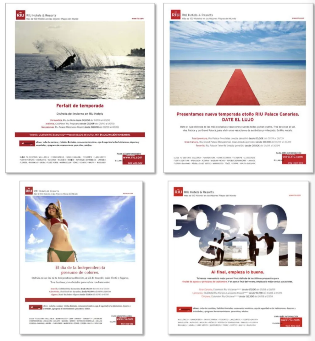 Riu Hotels — Emailing